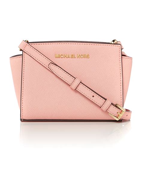 michael kors messenger bag crossbody|michael kors small pink crossbody.